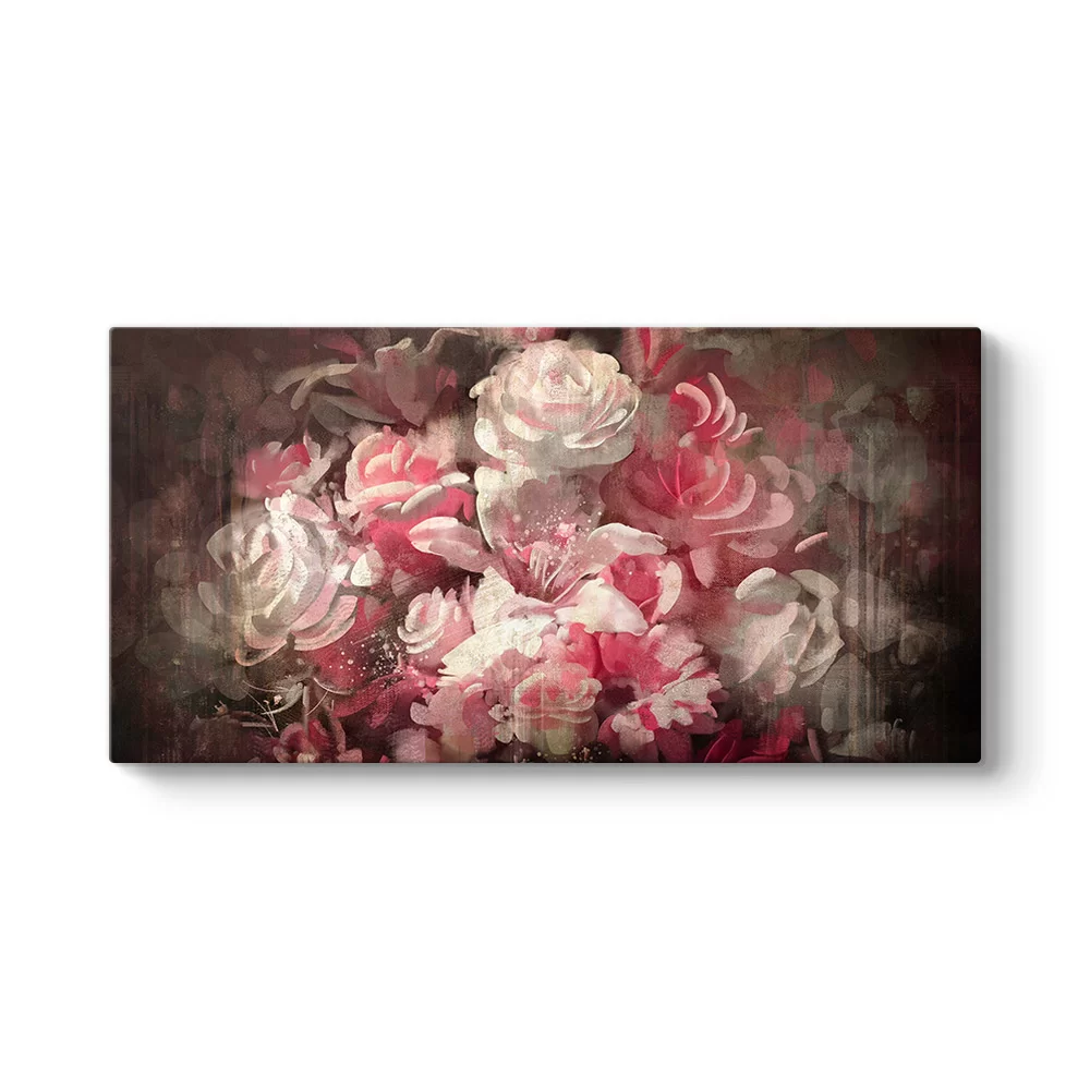 Flowers Vector Tablosu - Model 5